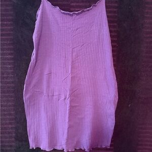 SHEIN Purple Mini Dress